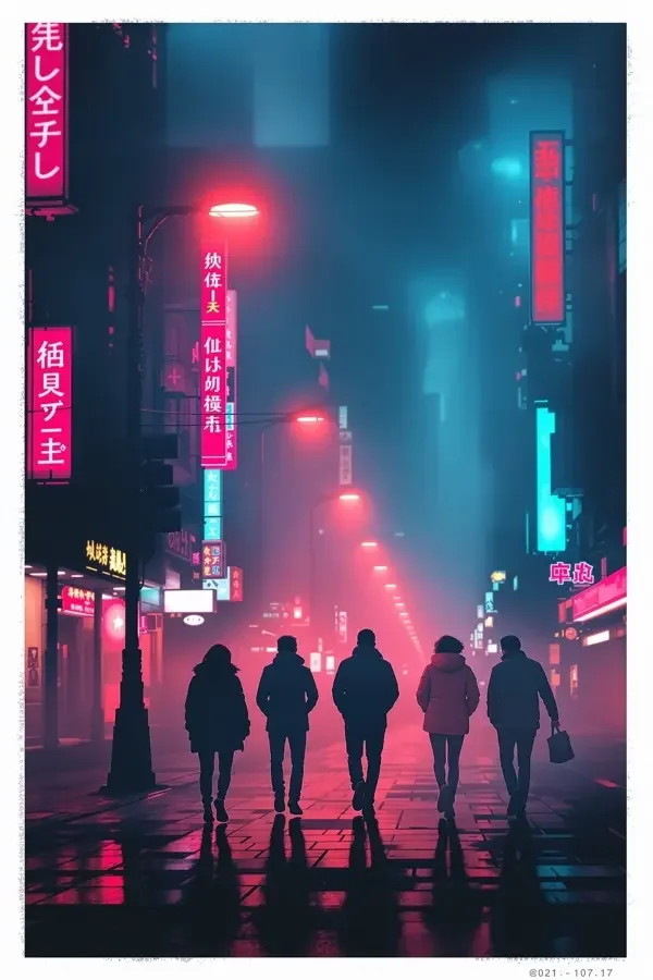 长街灯火